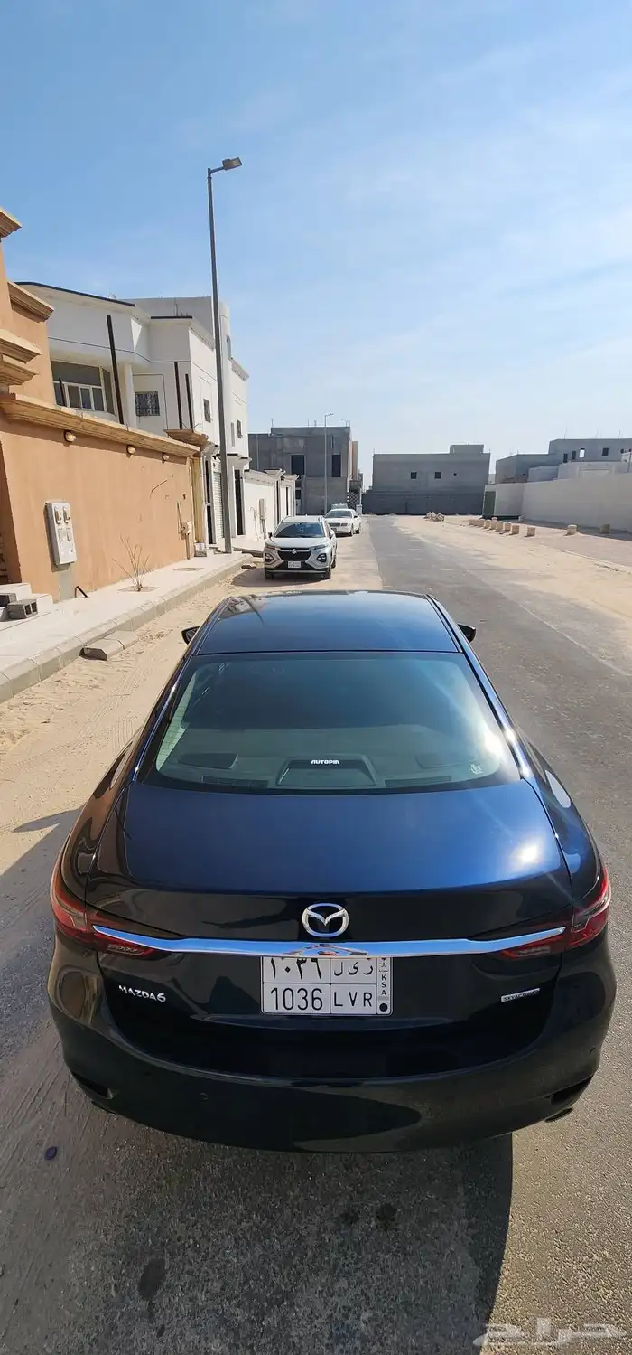 مازدا 6 موديل 2024 اللون ازرق غامق ماشي 127300 كم 3