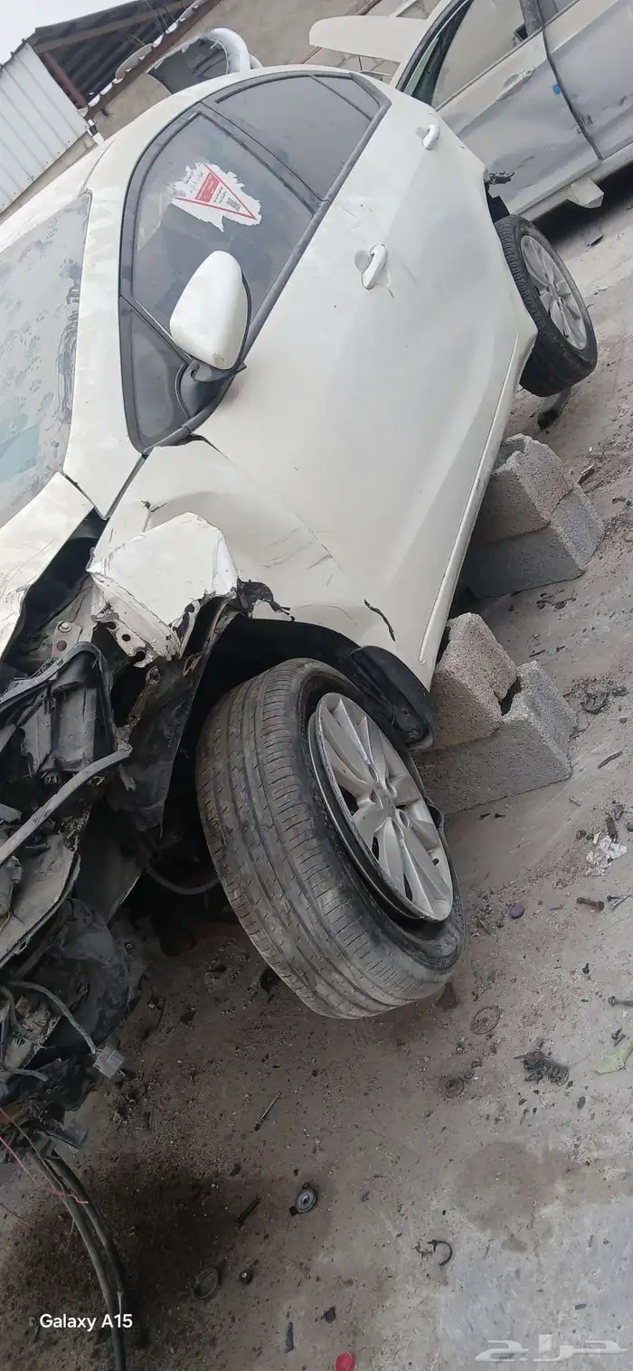 كيا سيراتو تشليح قطع غيار فقط مكينه قير شرط موديل 2015 1