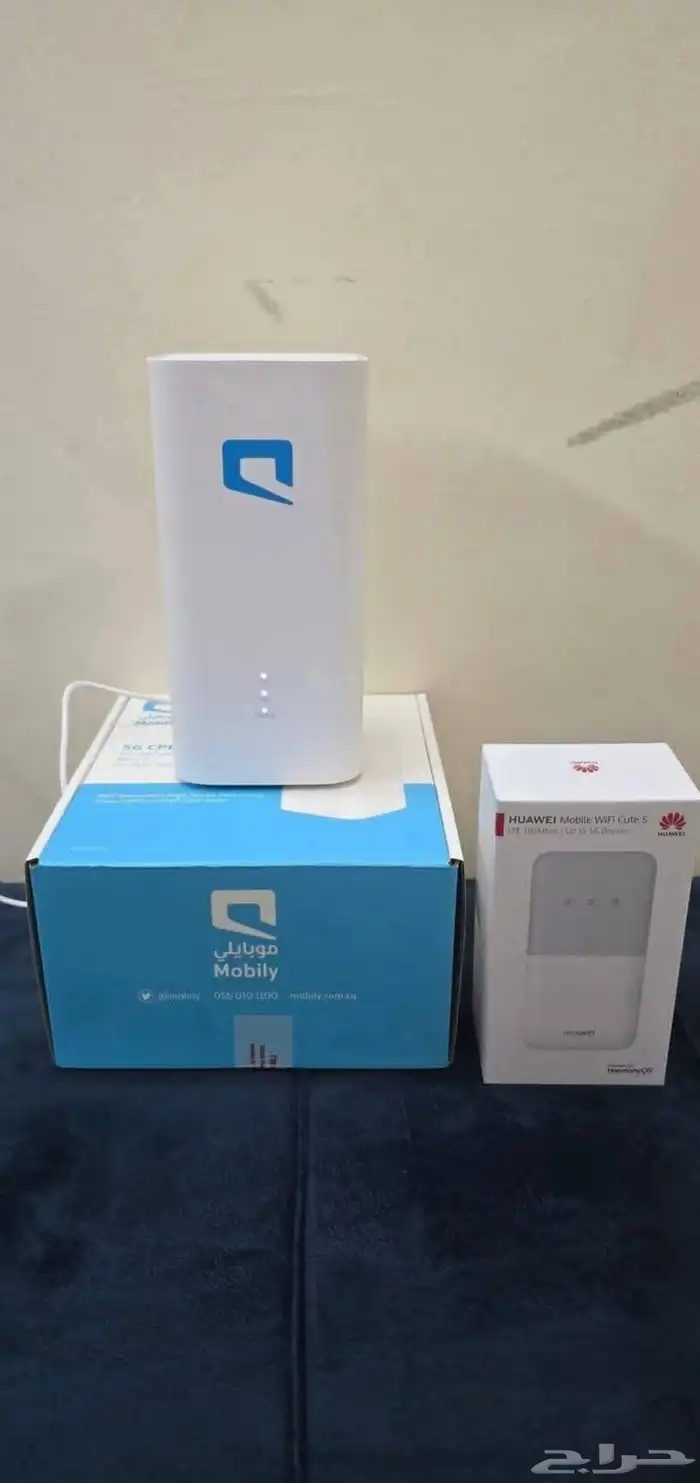 انترنت مفتوح مع راوتر مجاني متنقل زين   موبايلي   stc 8