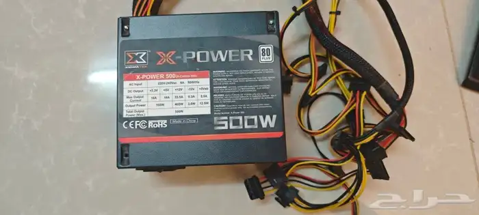 قطع بي سي كيبورد مكنيكي و كرت شاشة وبور سبلاي 2