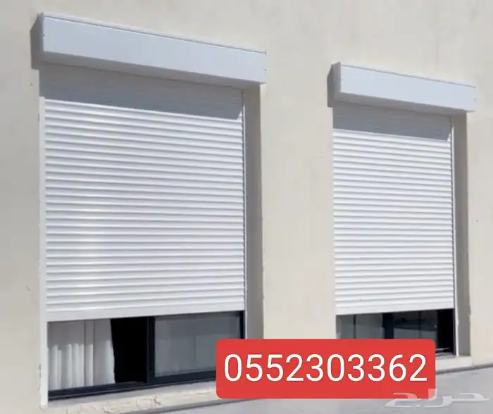 نوافذ شتر . نوافذ الومنيوم دبل جلاس. ابواب 0