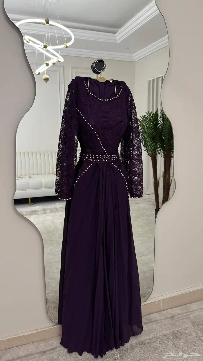 فساتين مناسبات حديثه وراقية خامات فخمه ومريحه في اللبس 4