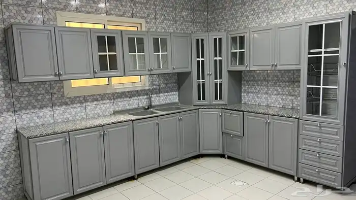 دولاب مطبخ صاج مطابخ جديده جاهزه بأسعار مناسبه 6