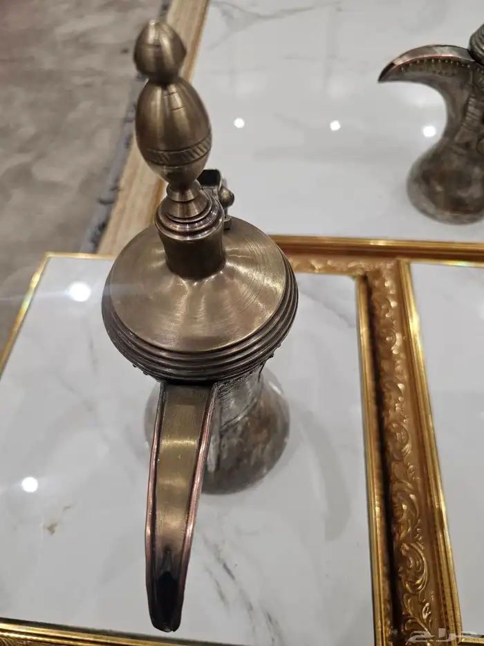 طقم دلال حساء اصل منقوش نادر. 6