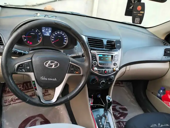 هيونداي اكسنت فل كامل فتحه سقف زجاج كهرباء بدى بلد 8