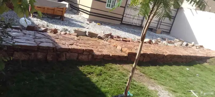 مباني حجر وقص ارضي بشيول 6