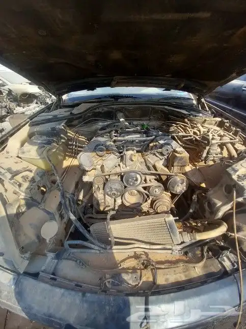 مرسيدس شبح كوبر موديل 98 حجمها 500 موقع تشليح الحائر 5