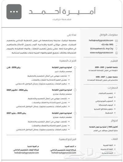 سيرة الذاتيه سيفي CV عرض خاص محدوده لمدة 24 ساعه index