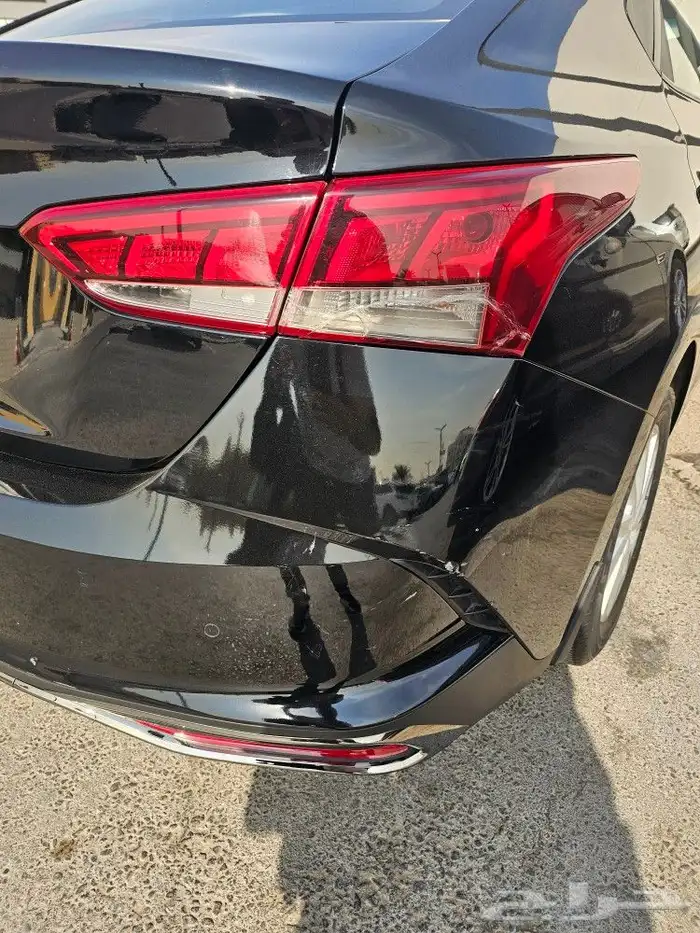 هيونداي اكسنت 2023 ( نص فل ) اللون أسود ( مميز ) الممشى 47 2