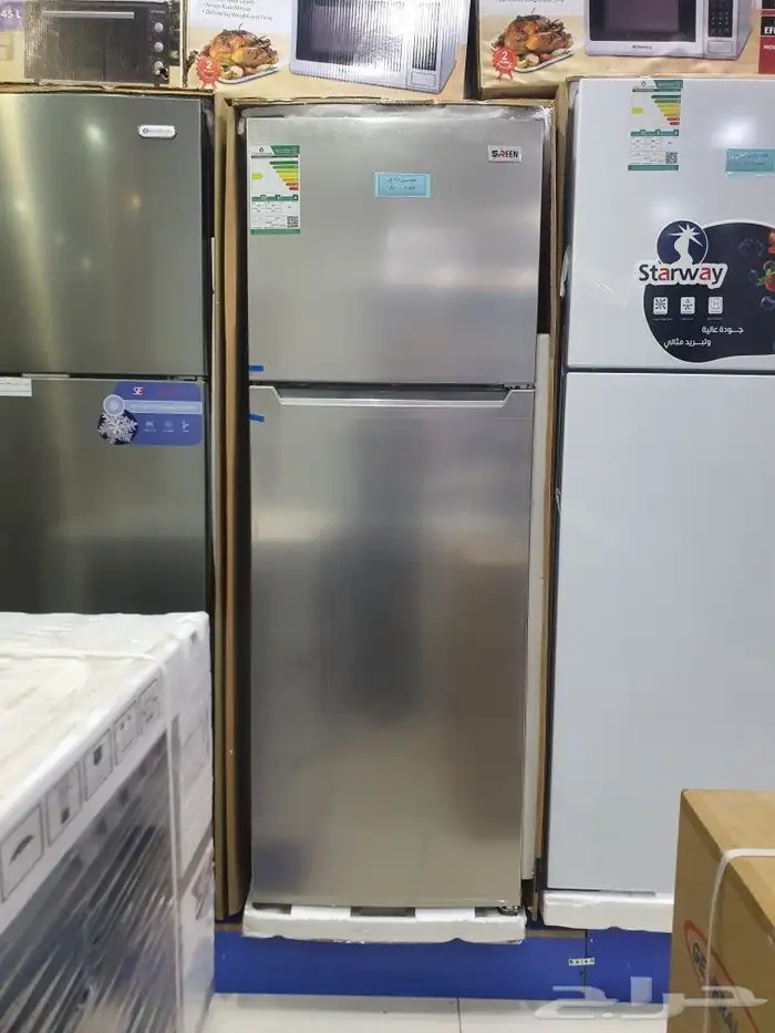 ثلاجات كبيره ثلاجه صغيره ثلاجه وسط ثلاجات عرض زجاج 3 قدم 18