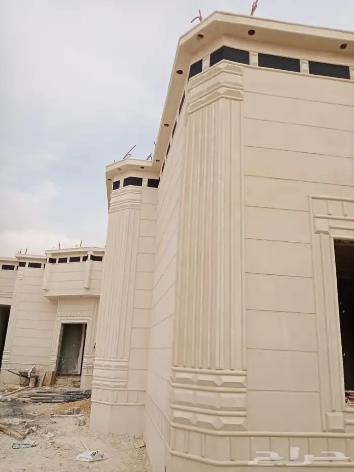 ديكورات خارجيه اسمنتيه بديل الحجر الطبيعي 0