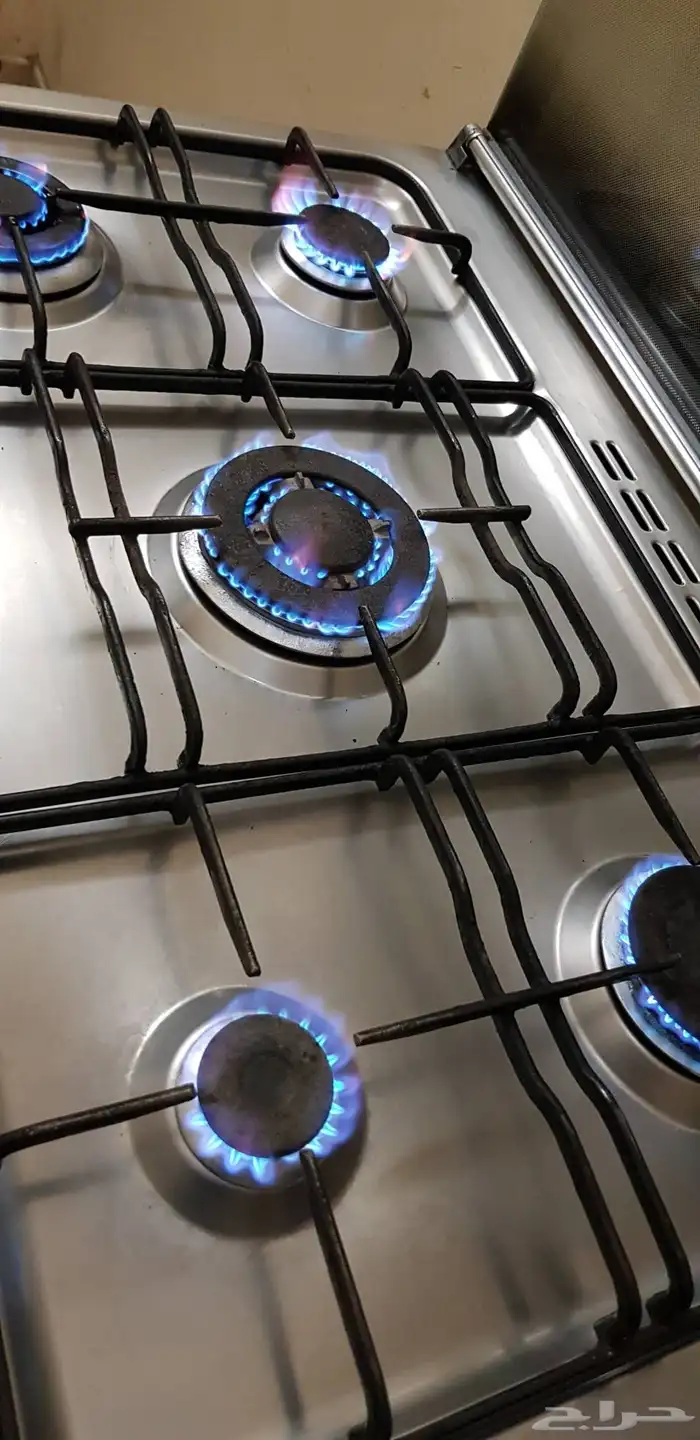 فرن غاز نظيف جدا تبارك الله خمسة شعله 4