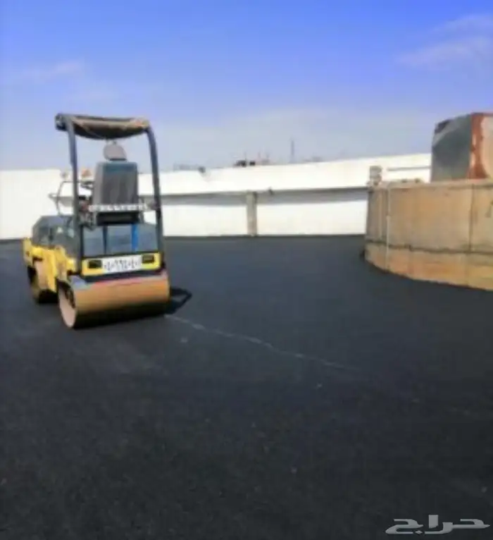 جميع اعمال الاسفلت جديد ومقشور وجهات عمائر وفلل ورصف الطرق 2