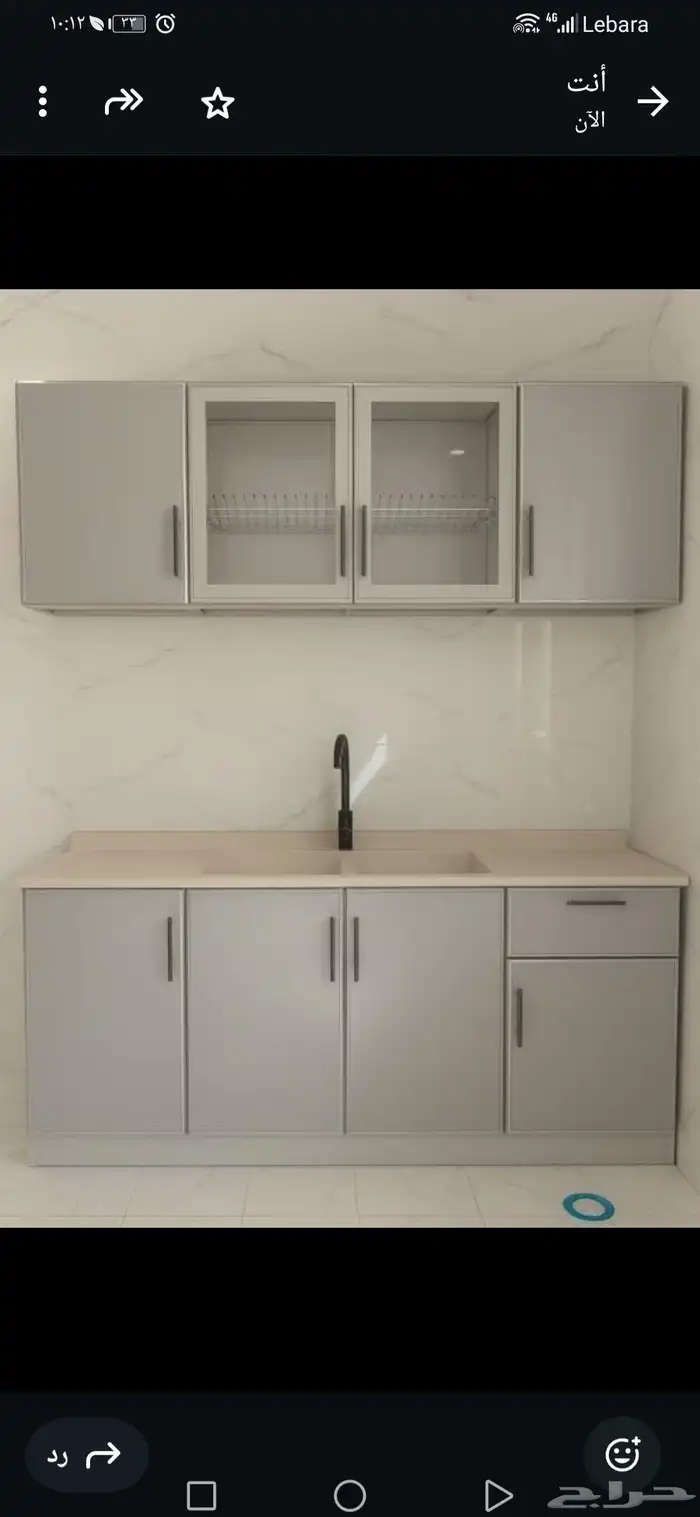 مطابخ جاهزة 180 سم   أناقة وجودة في كل تفصيلة   حو ل مطبخك إ 0