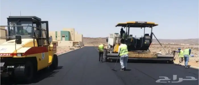 جميع اعمال الاسفلت جديد ومقشور وجهات عمائر وفلل ورصف الطرق 1