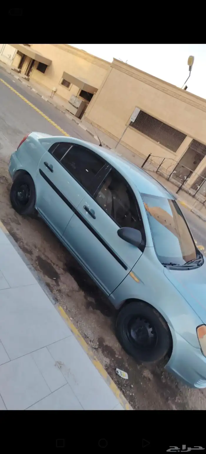 سياره اكسنت موديل 2007 مكينه قير شاصات شرط مكيف ثلج عداد 450 1