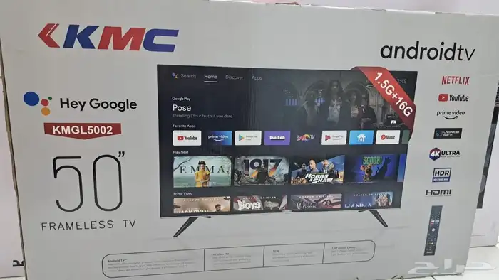 نبيع شاشة تلفزيون آخر اصدار شاشات تلفزيون سمارت تركيب توصيل 18