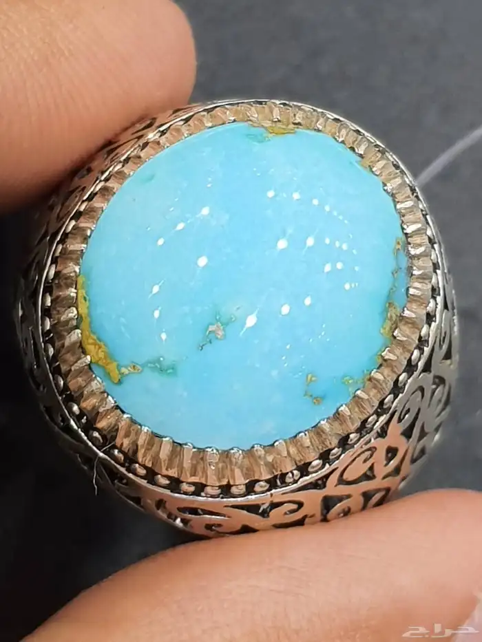 خاتم فيروز ايراني نيشابوري طبيعي 1