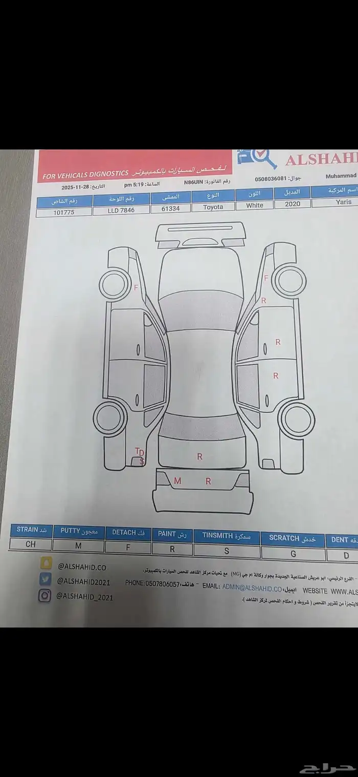 للبيع يارس اوتوماتيك ممشي 63000 تم تغير زيت الجيرحدي 41000 5