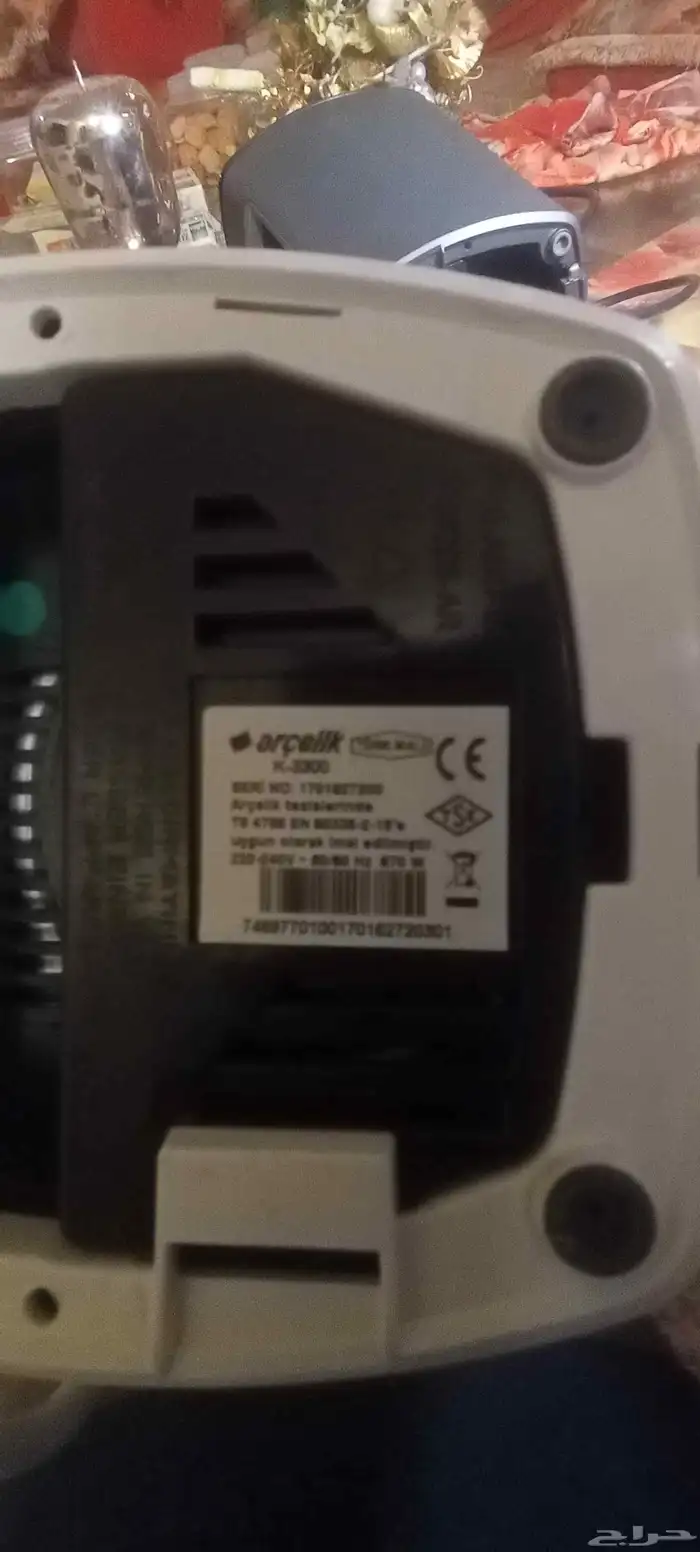 ماكينة تحضير القهوة التركية من أرسيليك تيلف أبيض بيكو صانع 6