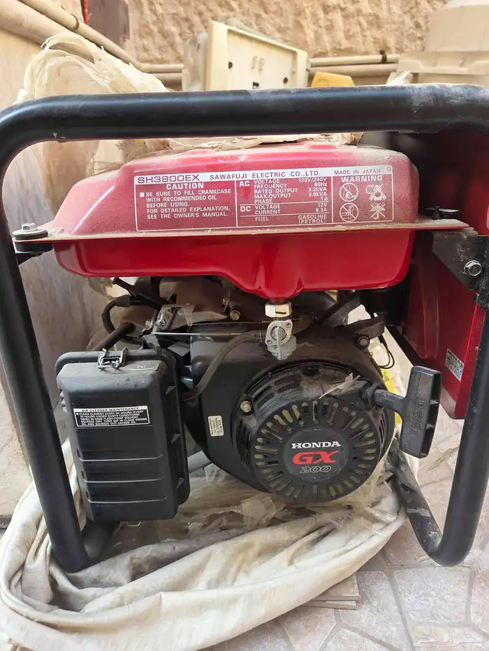 للبيع مولد كهرباء SAWAFUJI SH3900EX - هوندا ياباني أصلي جديد 0