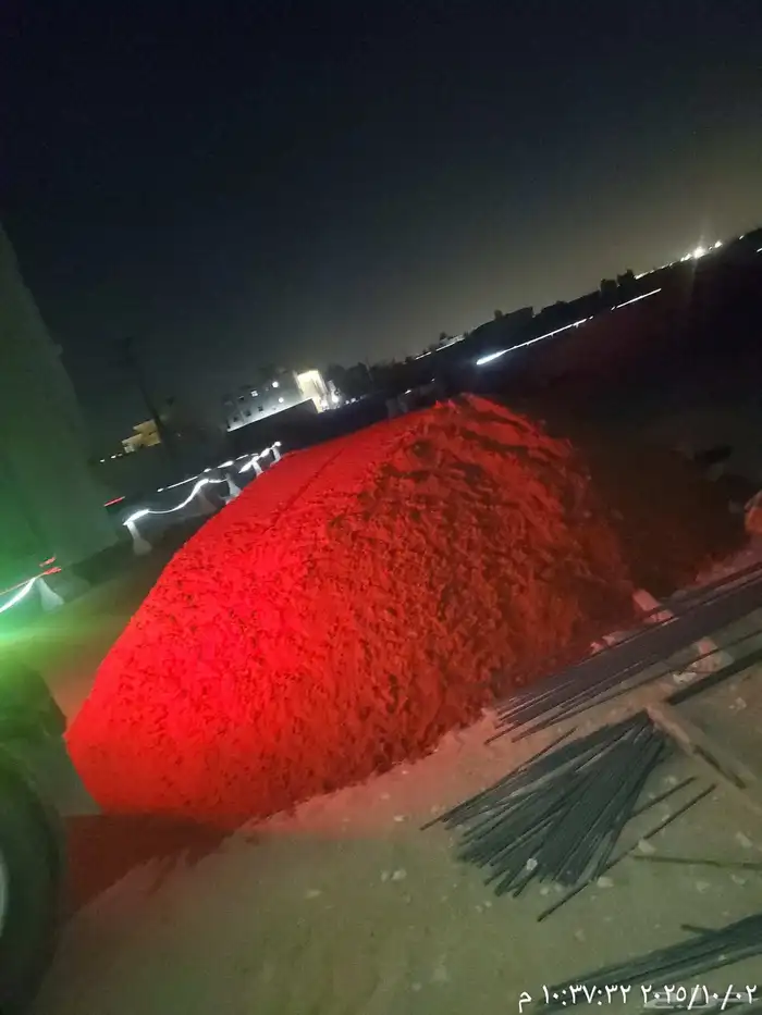 الجميع مواد البناأ رمل ابيض رمل احمر بحص 2