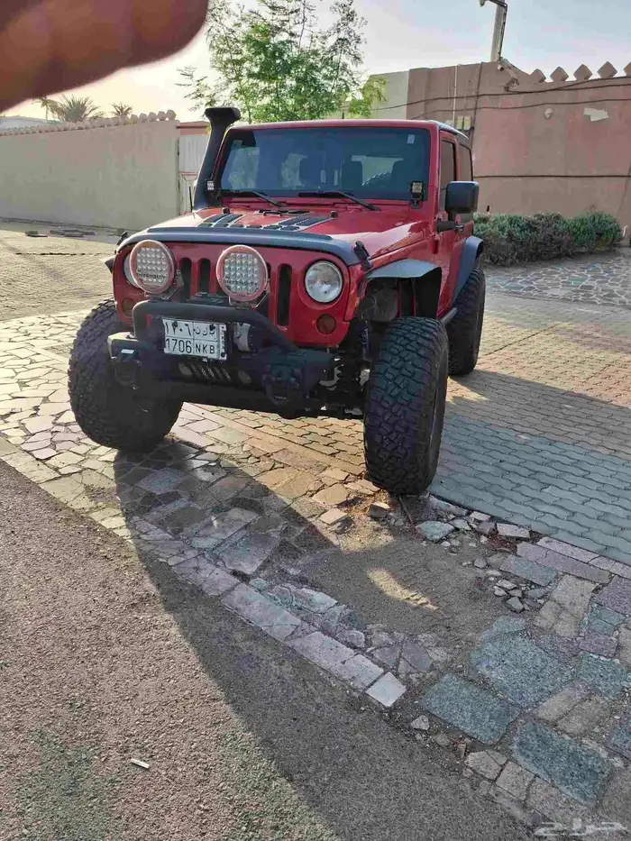 جيب رانجلر 2012 جير عادي معدل ممشى قليل 8