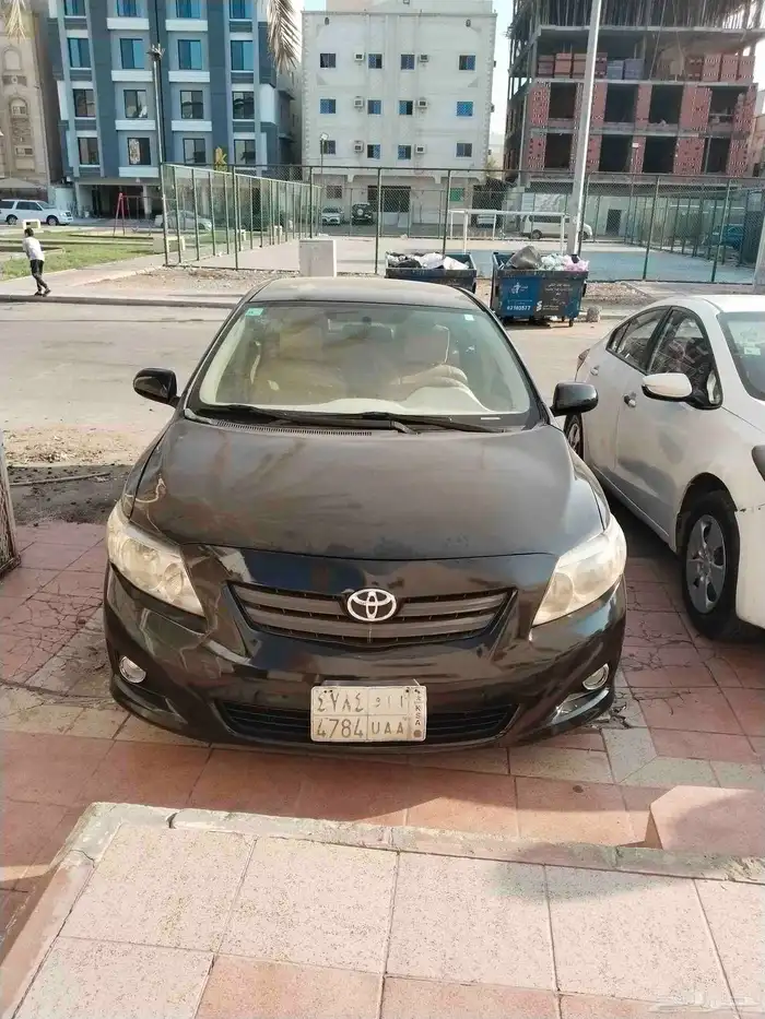 تيوتا كرولا 2008 مفحوصه و مجدده قير عادي ماكينه 100 و قير 0