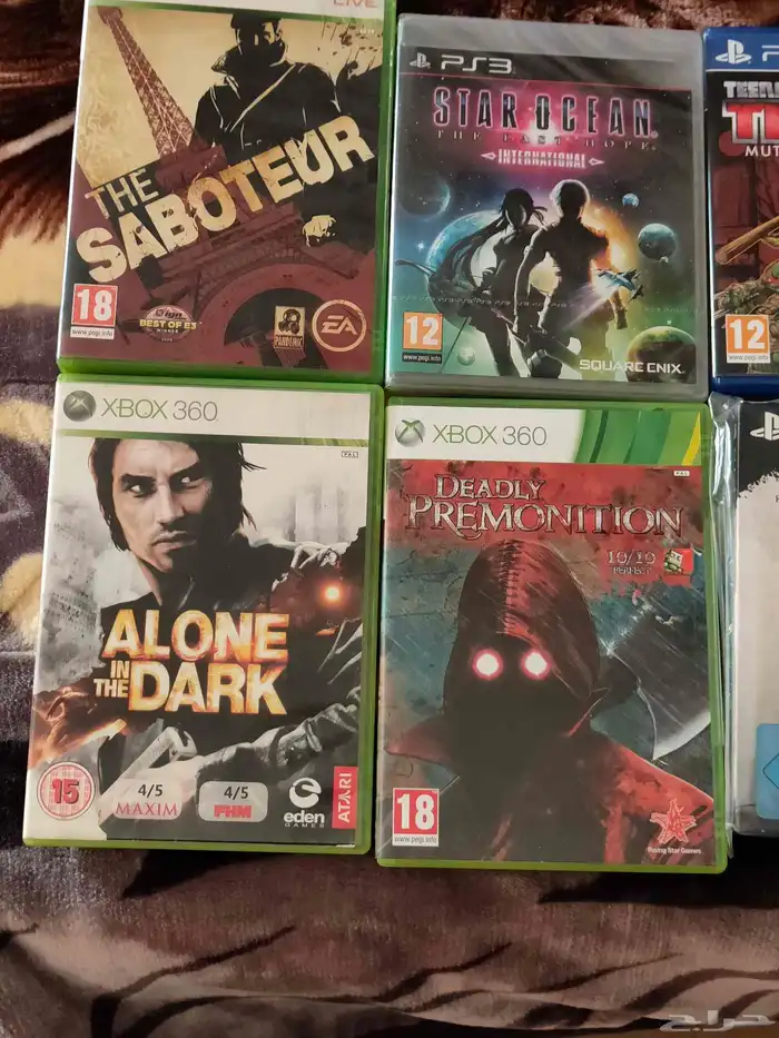 اشرطة سوني واكس بوكس 360 2