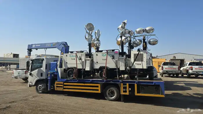 إيجار مولدات كهرباء - تور لايت ( أبراج انارة ) 7