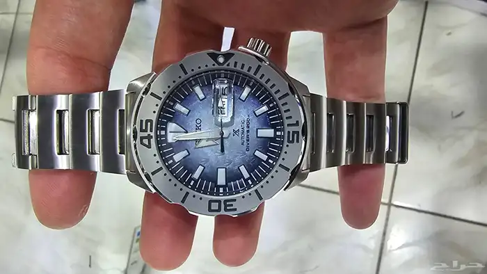 وصف الساعة للبيف ساعة Seiko Prospex Automatic Diver s 200m 1