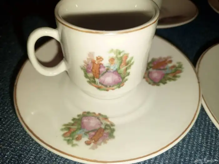 طقم فناجيل تراث روميو وجلييت 2