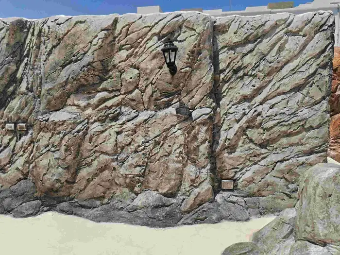 ديكورات اسمنتية وشلالات اصطناعية وارضيات 2