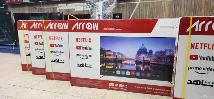 شاشات تلفزيون سمارت جديد ضمان سنتين توصيل فوري تركيب مجاني 17