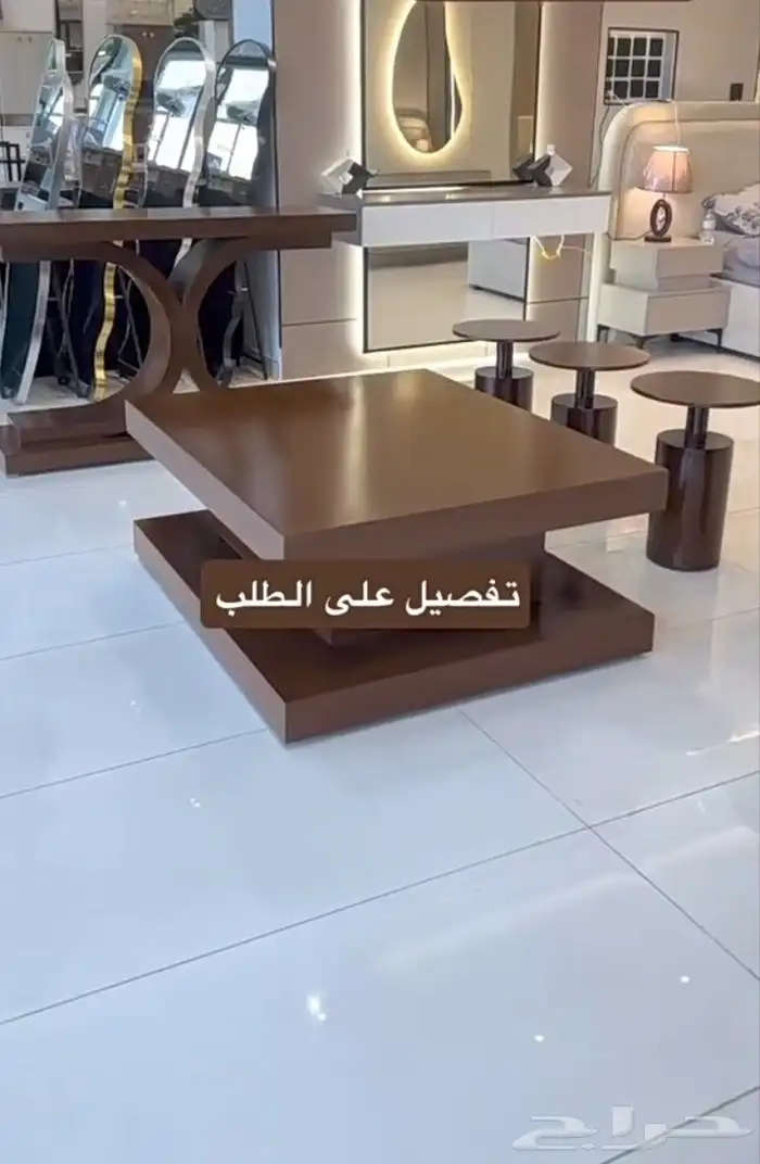 تفصيل جميع انواع الطاولات حسب الطلب 1