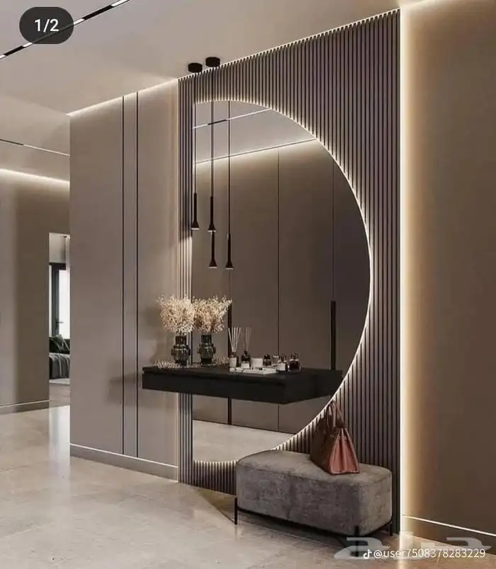 بديل الشيبرد بديل الرخام طاولات تلفزيون نعله وزره ديكورات 1