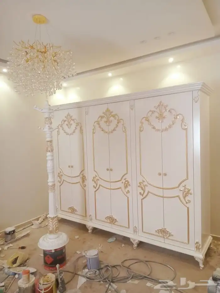 الإطرش وزياتي وصبغ حديد وكبستات وجبس امبورد وصيانه وتصميم دي 4