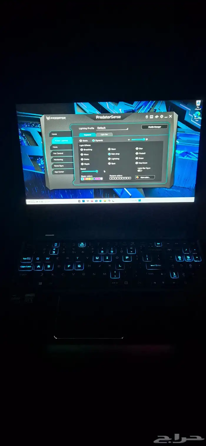 لابتوب العاب RTX 3070 I7 للبيع 15