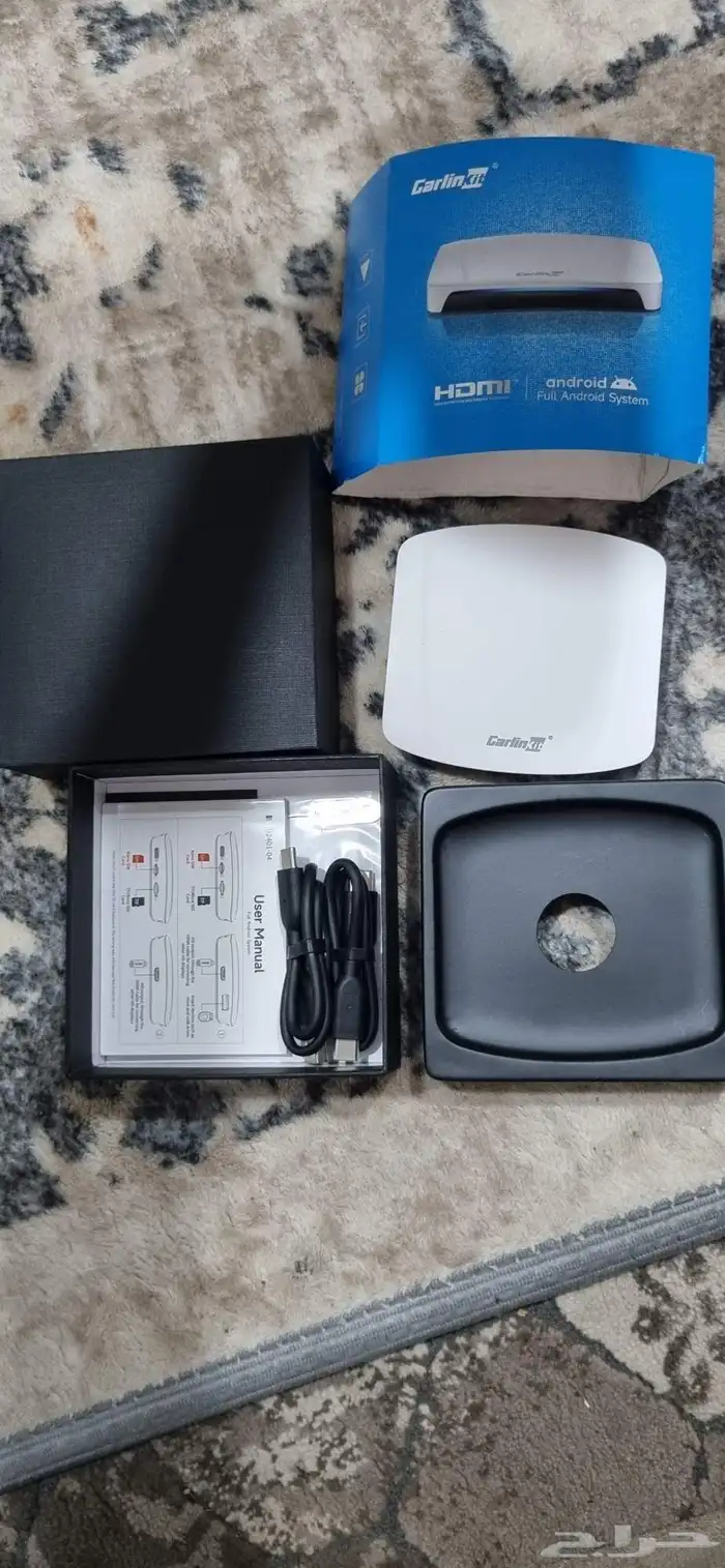 رسيفر للسيارة جديد بكرتونه لتشغيل نظام الاندرويد 1