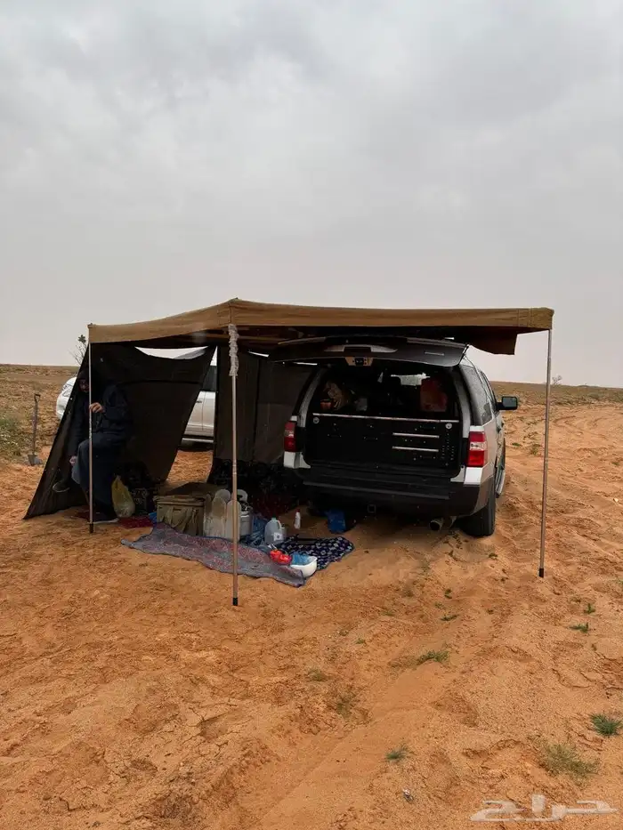 مظله جانبيه مستخدمه للسيارات 1