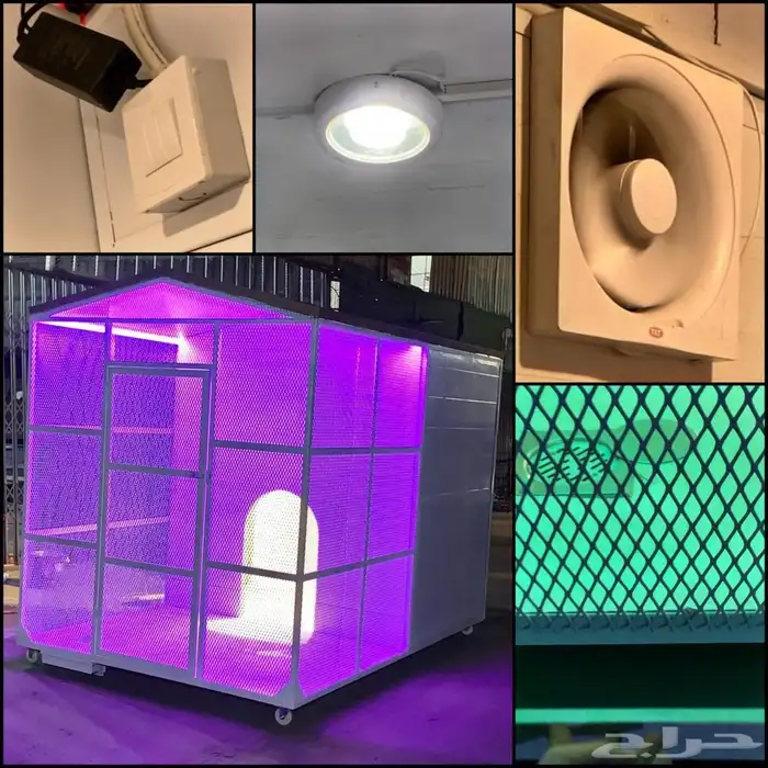 اقفاص للكلاب والحيوانات الاليفه (اكواخ) 2