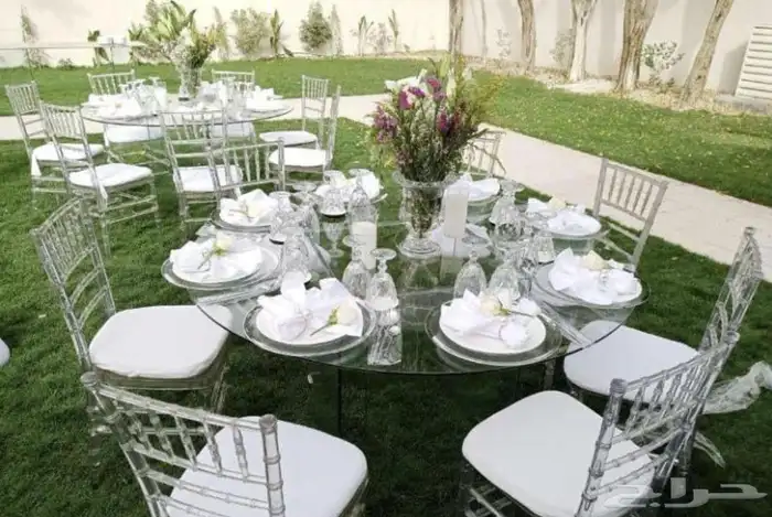 تأجير كراسي طاولات مخيمات دفايات سماعات زل كتب شاشات 8