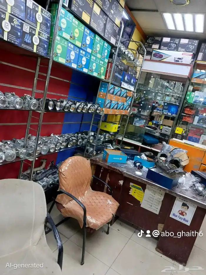 قزاز الشمعات واسطبات عدسات هيلا محولات زنون اصلاح لد شاشات ع 19