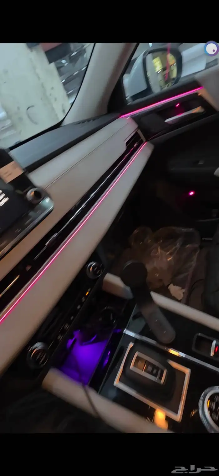 تركيب لد داخلي على ميتسو بيشي أوتلاندر 2024 2