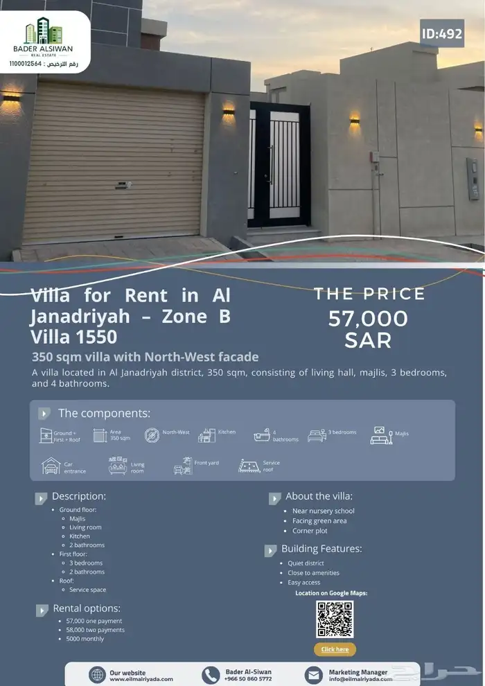 فيلا للايجار 0