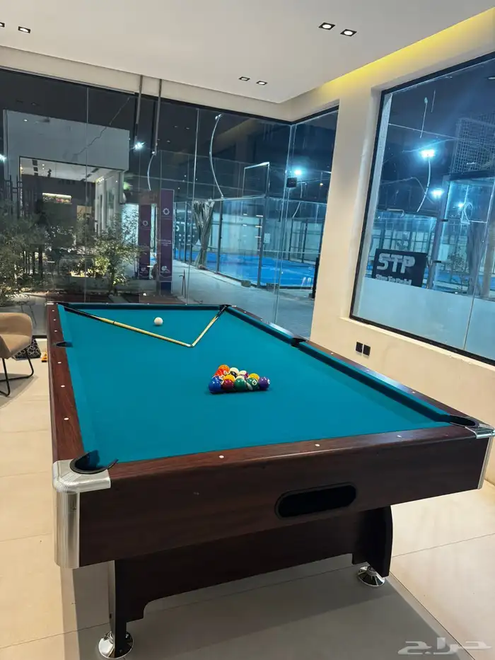 بلياردو بمقاسات مختلفة وتنس دولي وهوكي وفرفيره والعاب ترفيه 36