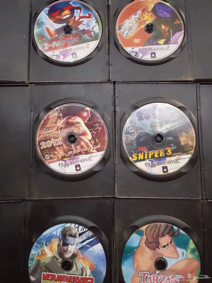 للبيع أشرطة بلاستيشن2 1