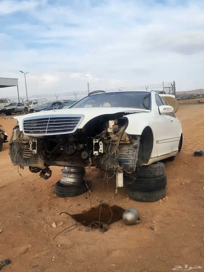 مرسيدس تشليح قطع فقط 1