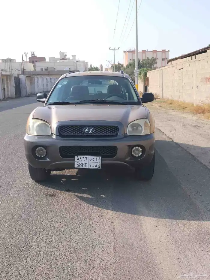 للبيع مستعجل جيب هونداي سنتافي 2002 نظيف 5
