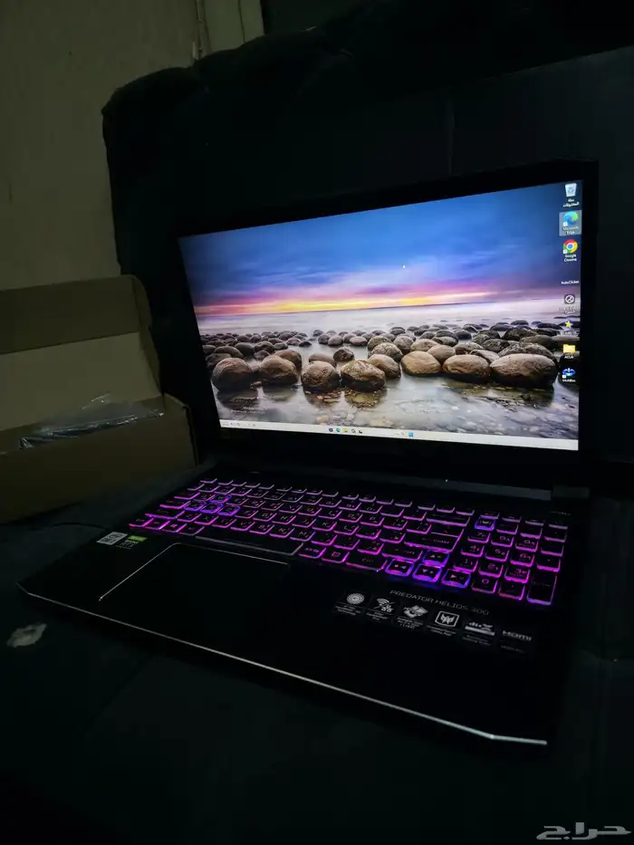 لابتوب قيمنق 3070 acer predator i7   8   شاشة 240Hz لاب توب 0